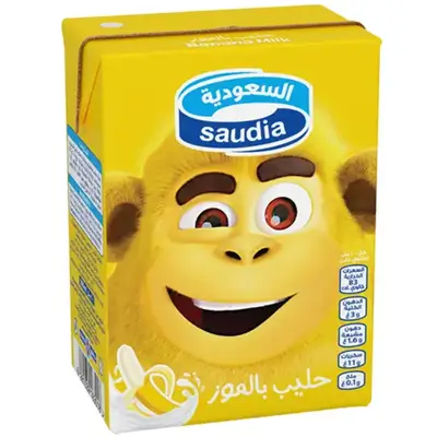 Alsudia Uht Milk Banana 200ml